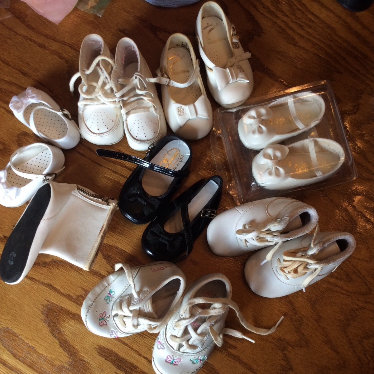 Cleaning and Deodorizing Vintage Baby Shoes? | ThriftyFun