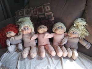 Selling Cabbage Patch Kid Dolls - 5 dolls