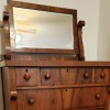 Value of an Antique Bedroom Set - tall dresser with mirror on top