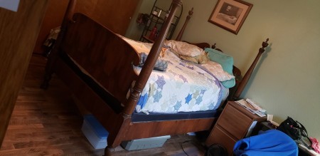 Value of an Antique Bedroom Set  - bed
