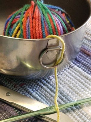 Cheap Yarn Bowl Idea