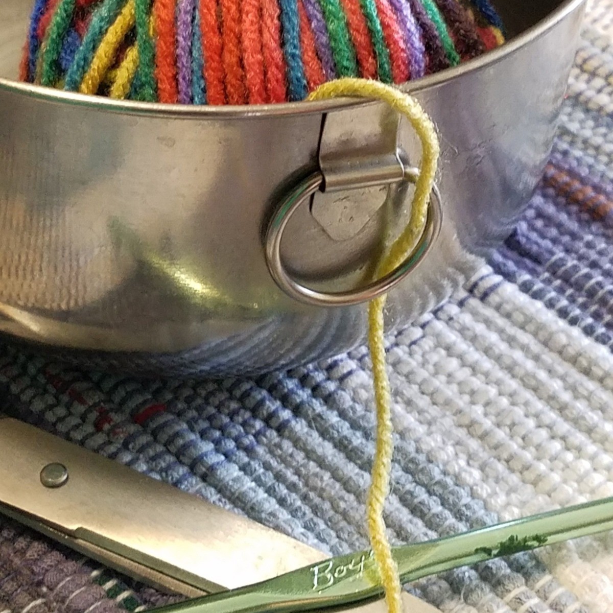 Cheap Yarn Bowl Idea ThriftyFun
