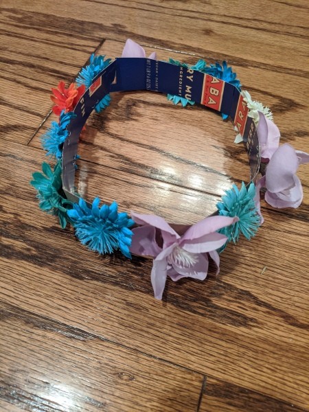 Making a Flower Crown