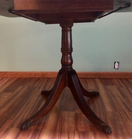 Value of a Brandt Drop Leaf Dining Table