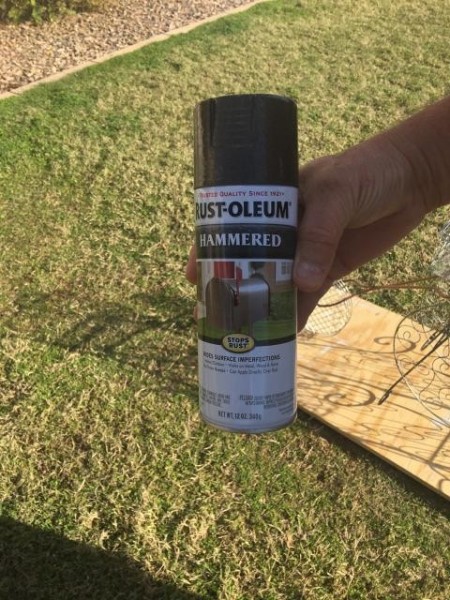 Re-Cycle Planter - can of spray paint