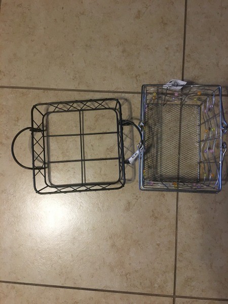 Re-Cycle Planter - metal baskets