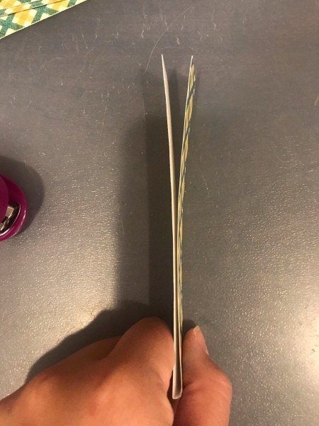 Four-leafed Clover Hanging Door Decoration - strips folded in half