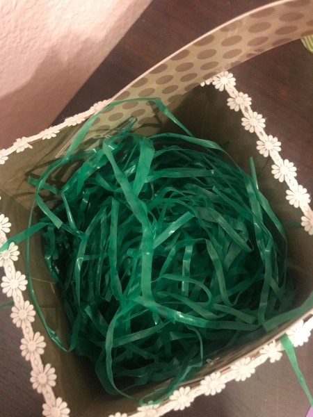 Personalized Initial Tissue Box Easter Basket