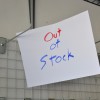 Everything Is Sold Out! Tips for Shopping During a Panic - Out of Stock sign