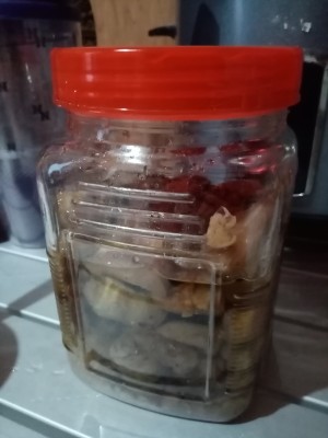 White Adobo in jar