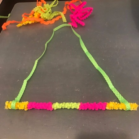 Hanging Memo Holder - add a ribbon hanger