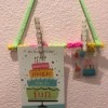 Hanging Memo Holder - ready to hang