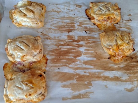baked Mini Pizza Calzones