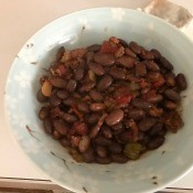 Chuck Wagon Chili in bowl