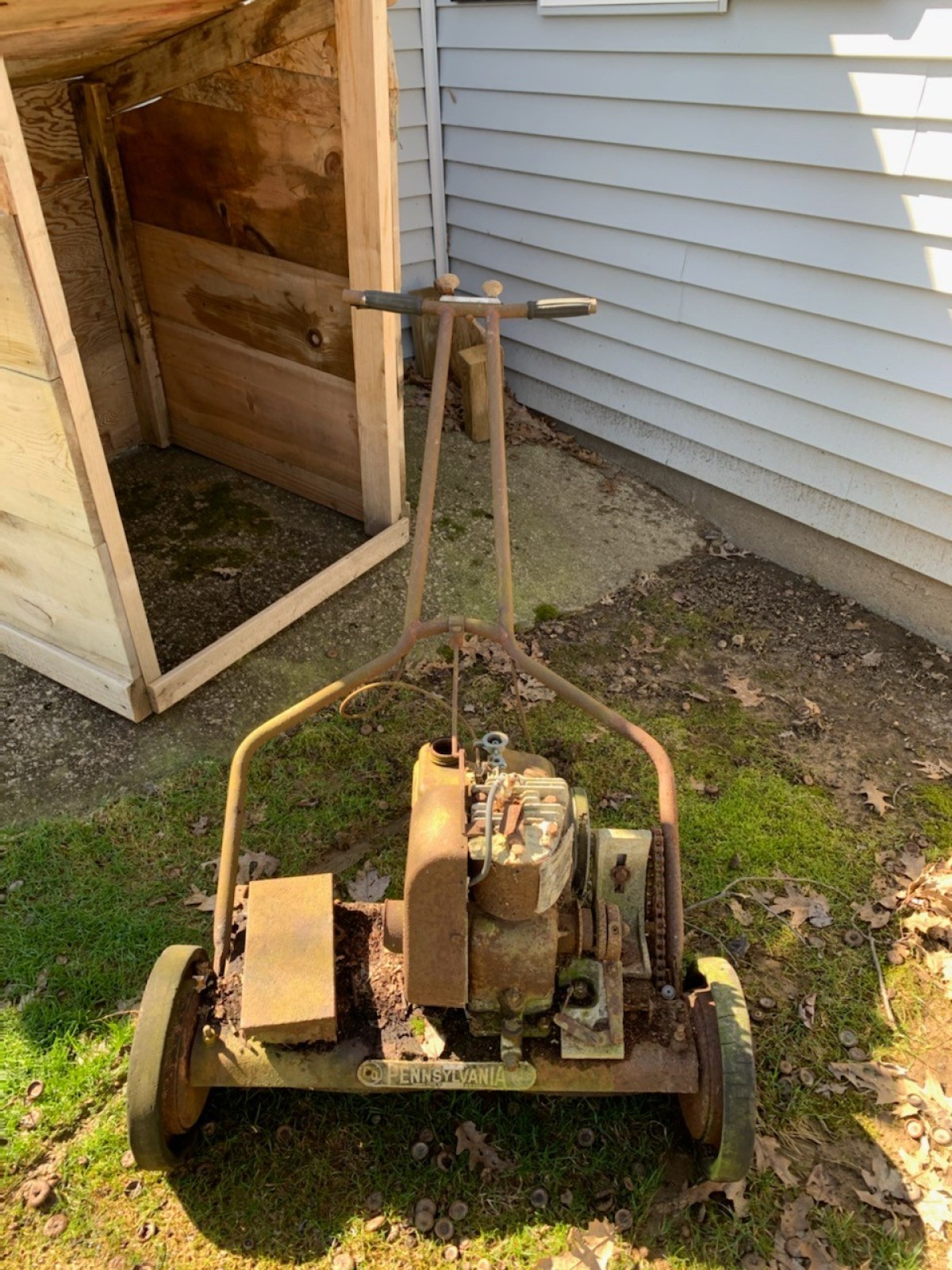Information on a Gas Powered Pennsylvania Reel Mower?