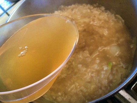 Homegrown Mushroom and Asparagus Risotto