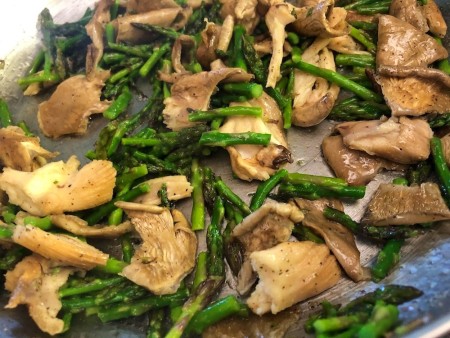 HomegrowncookedAsparagus Risotto