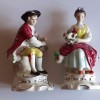 Information About Alfretto Figurines - man and woman figurines wearing possible 18th century clothing