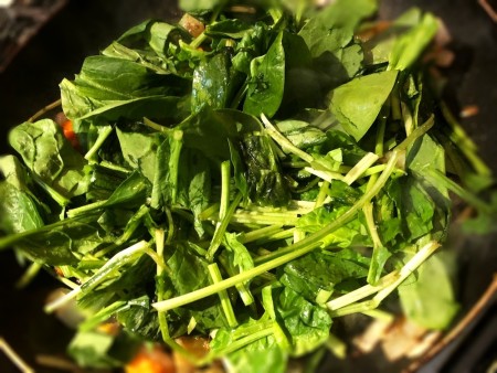 Spinach added to Home Fries