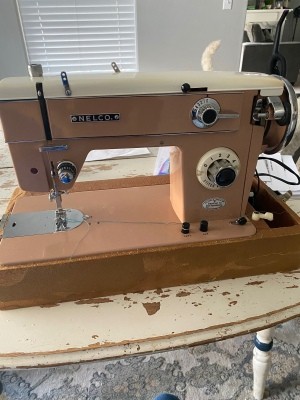 Finding the Model Number for a Nelco Sewing Machine - vintage sewing machine