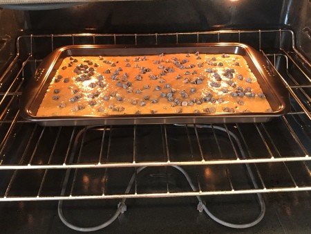 baked Chocolate Chip Banana pan