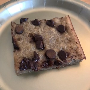 Chocolate Chip Banana Bite Sized Bars