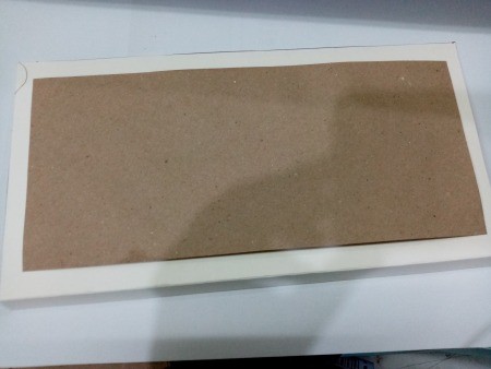 Budget Organizer - cut paper or cardboard to size based on envelop size, fold like a book