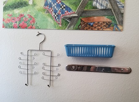 Hanging Necklaces Using Re-purposed Items - items made for hanging things on them