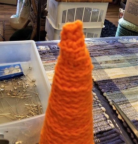 Crocheted Carrot