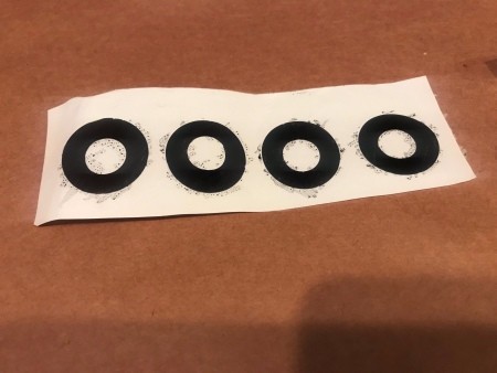 Outdoor Tic Tac Toe Game - Os colored black