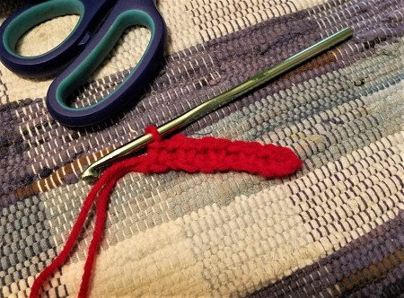 Blue Flew and the Bottle Top Kids!! - base chain and first row