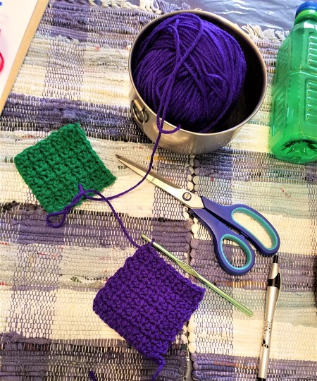 Blue Flew and the Bottle Top Kids!! - one each purple and green