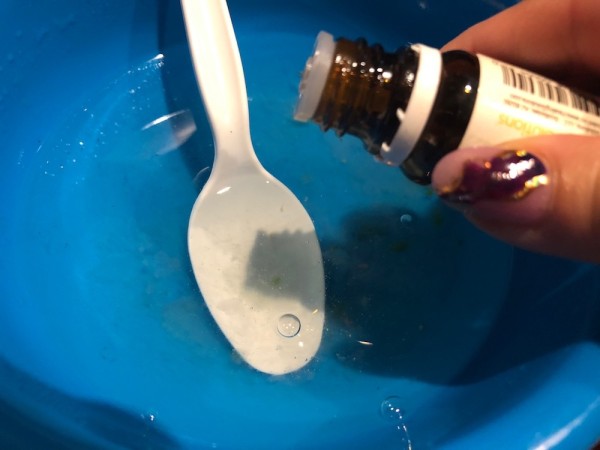 Aloe-Based Hand Sanitizer - adding essential oil