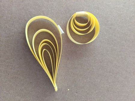 Chick or Duckling Easter Decoration - body and head pieces