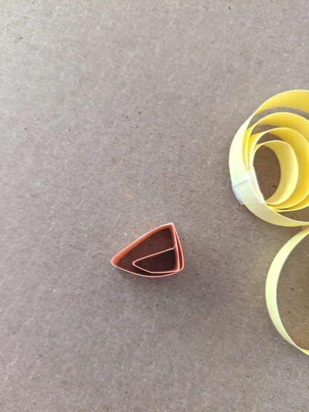 Chick or Duckling Easter Decoration - beak/bill complete