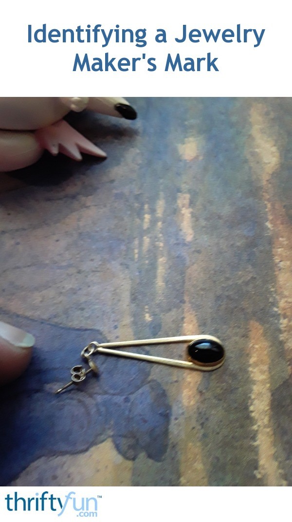 Identifying a Jewelry Maker's Mark? ThriftyFun