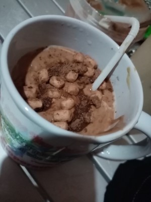 Milo Dalgona in cup