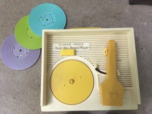Repairing a Fisher Price Record Player - old plastic child's record player