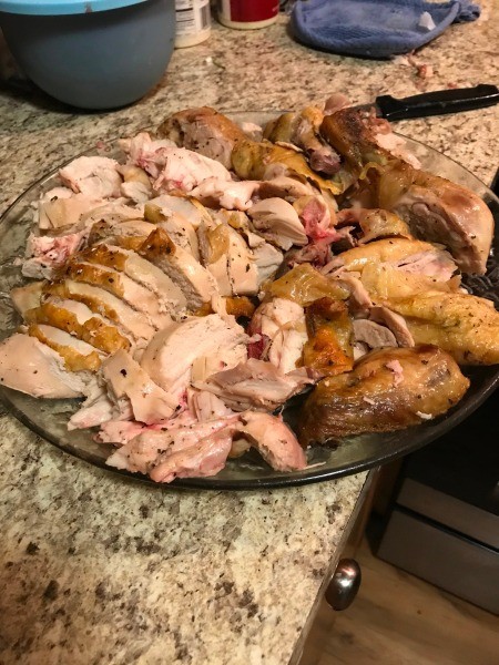 cut up chicken