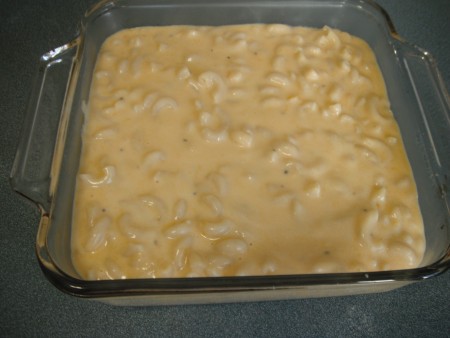 Macaroni and Cheese in baking dish
