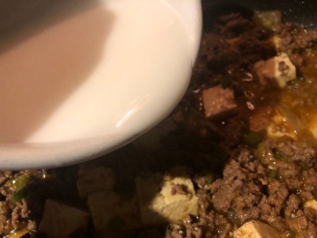 corn starch added to beef