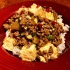 plate of Spicy Ginger Beef with Tofu