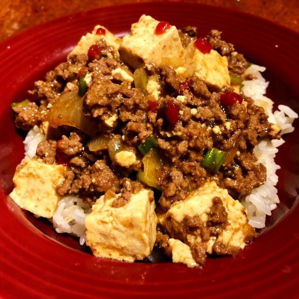 Spicy Ginger Beef with Tofu ThriftyFun