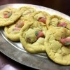 Sour Gummy Sugar Cookies on tray