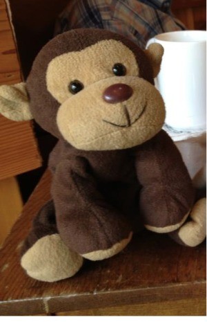 animated stuffed monkey