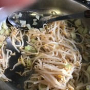 Stir Fried Bean Sprouts & veggies