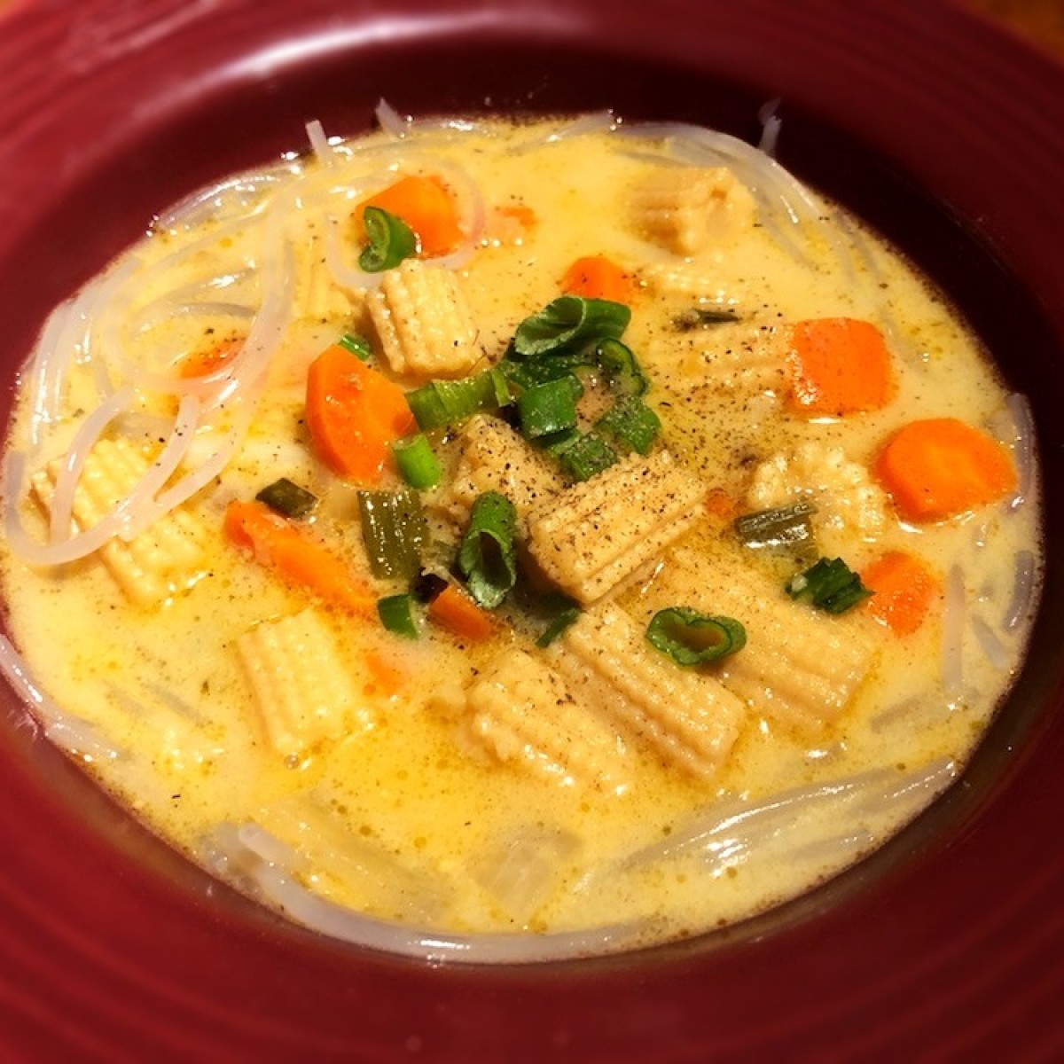 Ginger Coconut Glass Noodle Soup ThriftyFun