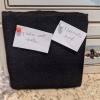 Inexpensive Felt Message Board - felt board with notes on countertop