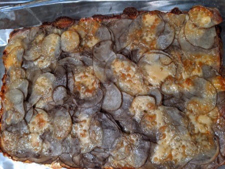 finished Baked Scalloped Potatoes