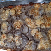 finished Baked Scalloped Potatoes